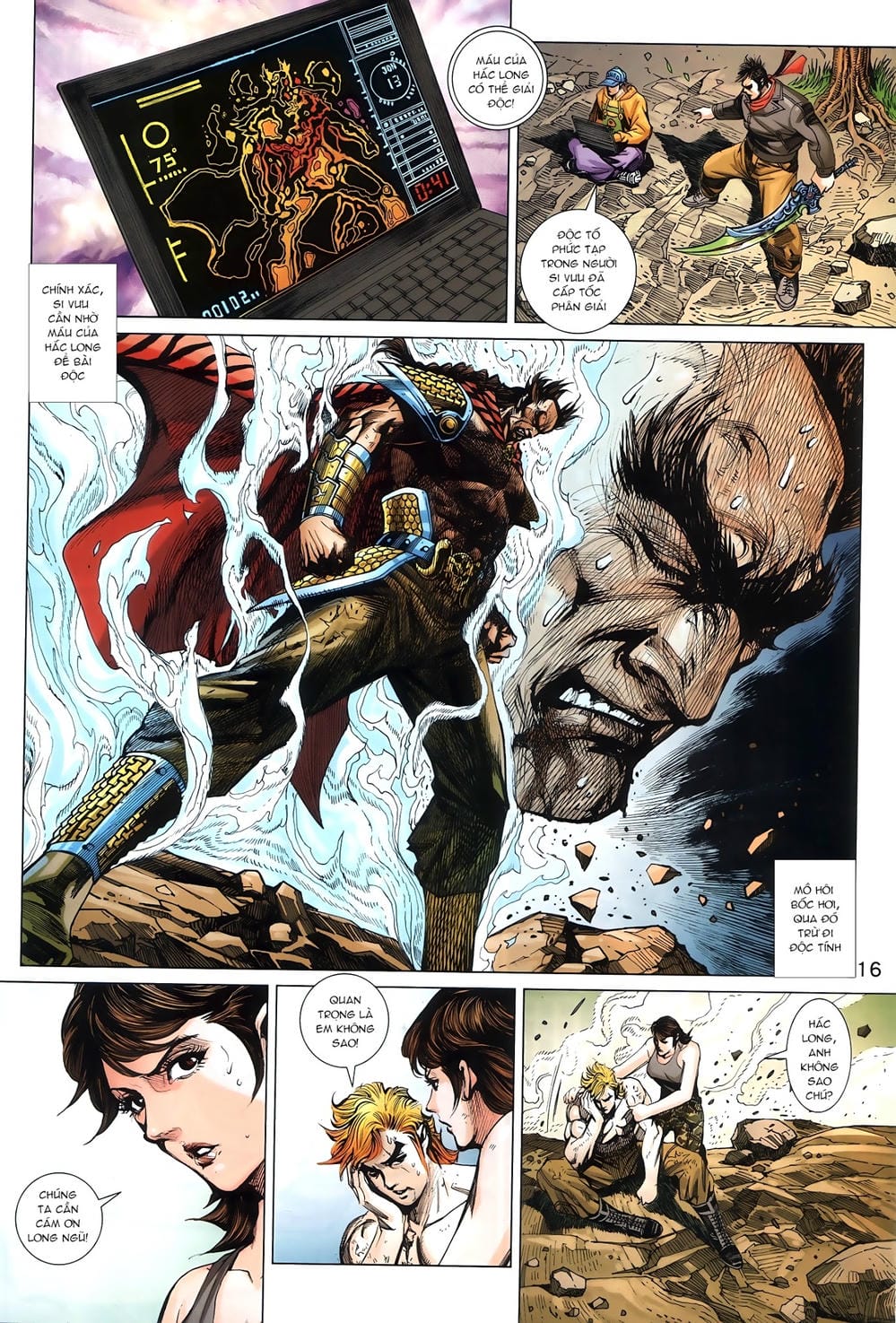 Truyện Tranh Tân Tác Long Hổ Môn trang 4