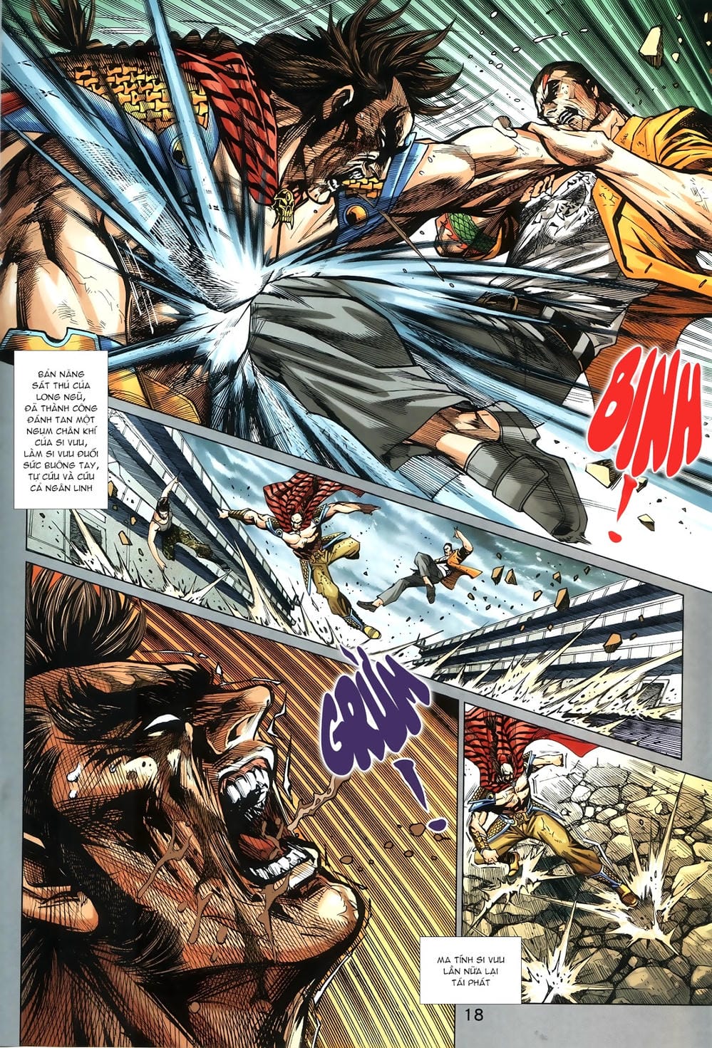 Truyện Tranh Tân Tác Long Hổ Môn trang 4