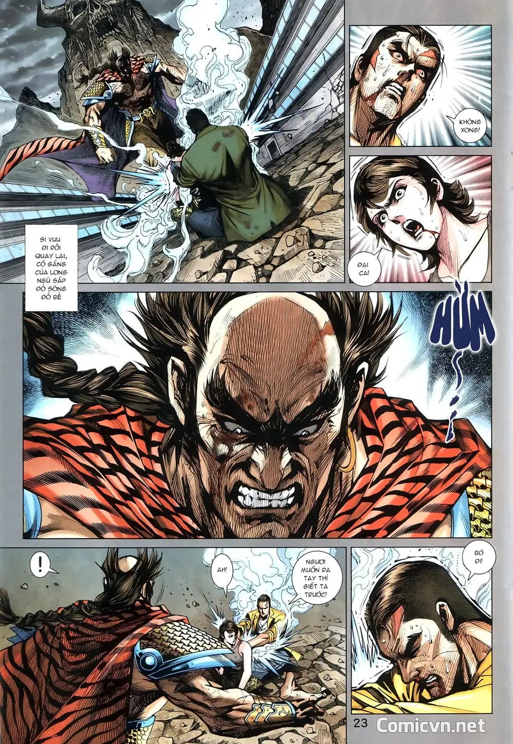 Truyện Tranh Tân Tác Long Hổ Môn trang 4