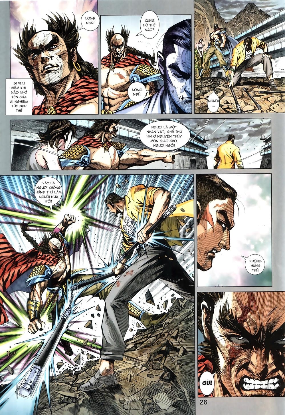 Truyện Tranh Tân Tác Long Hổ Môn trang 4