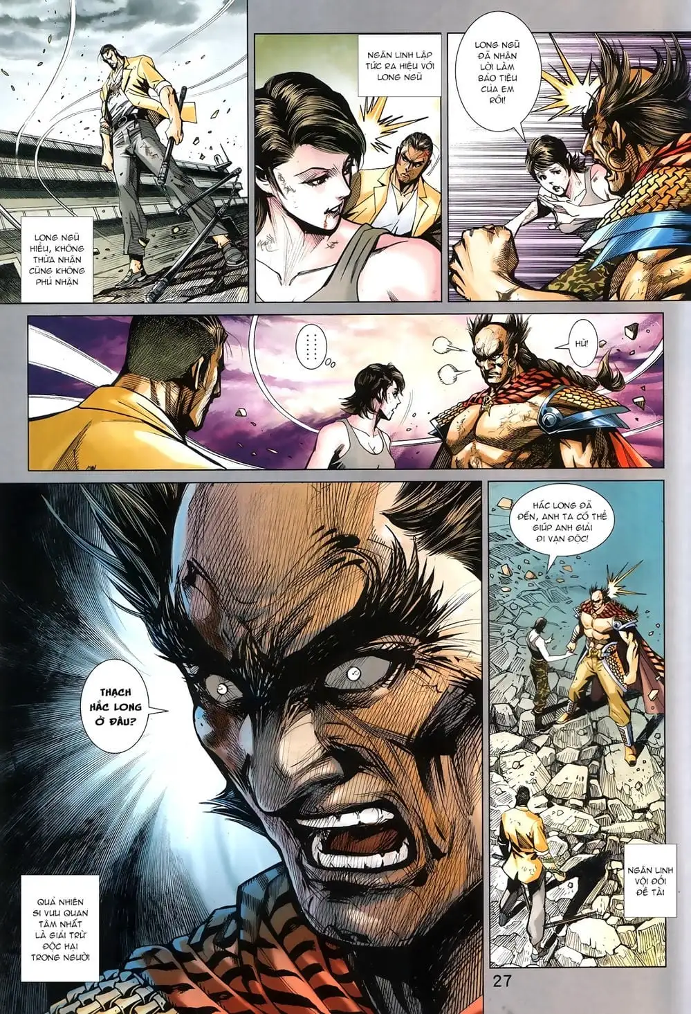 Truyện Tranh Tân Tác Long Hổ Môn trang 4