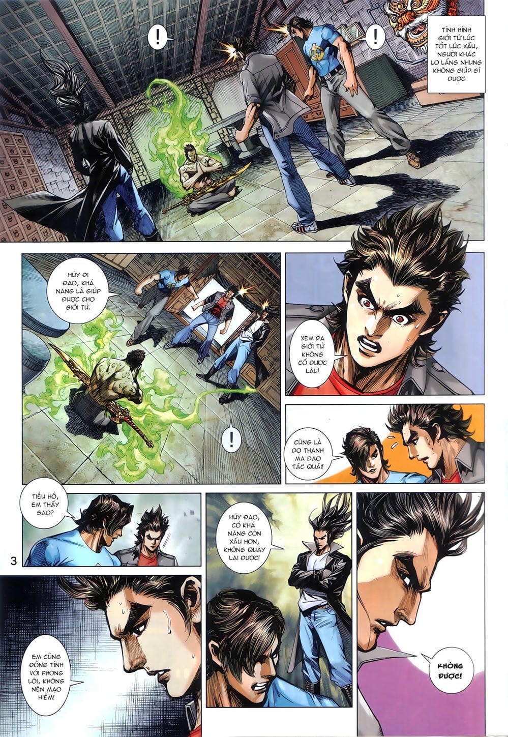 Truyện Tranh Tân Tác Long Hổ Môn trang 4