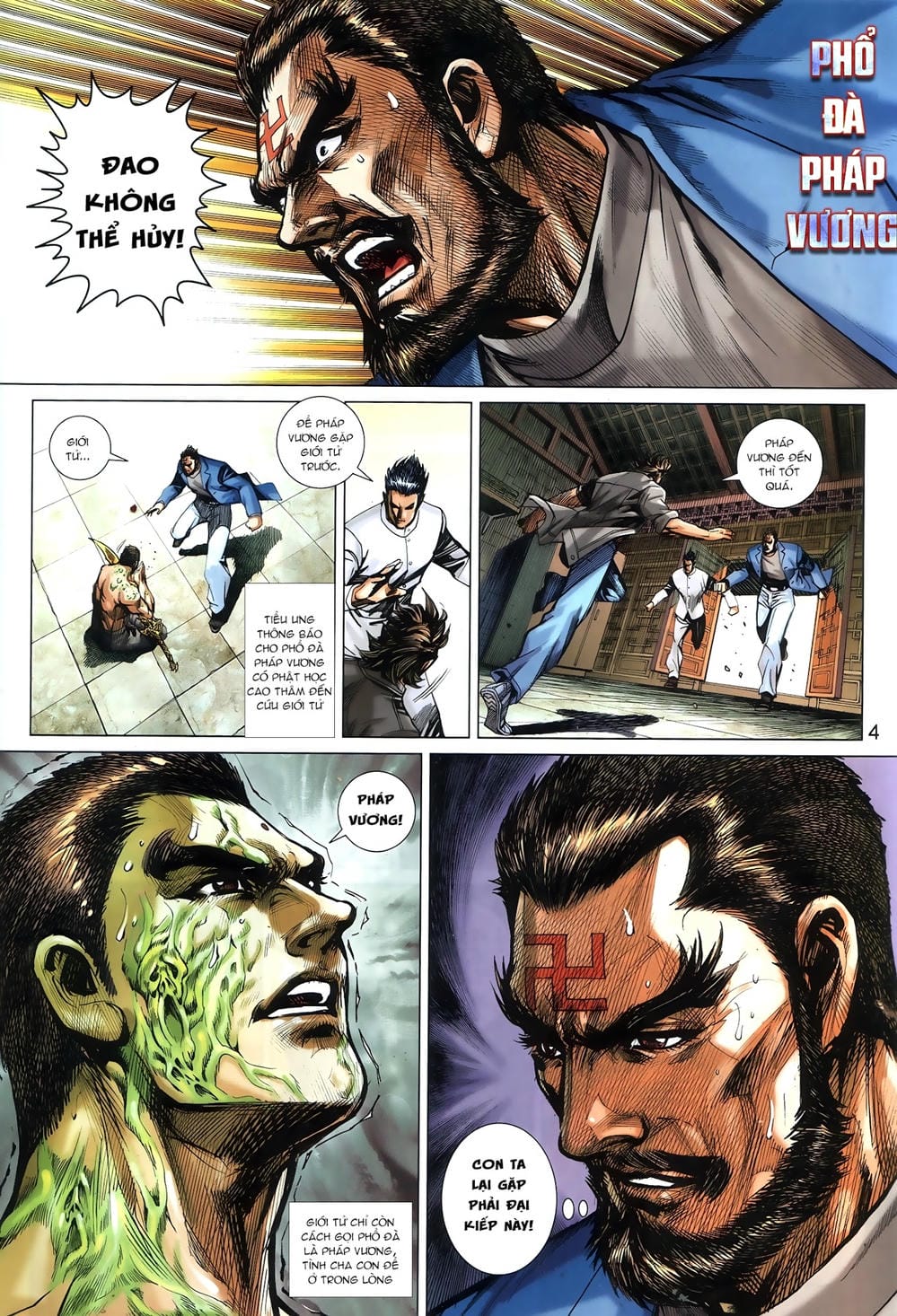 Truyện Tranh Tân Tác Long Hổ Môn trang 4
