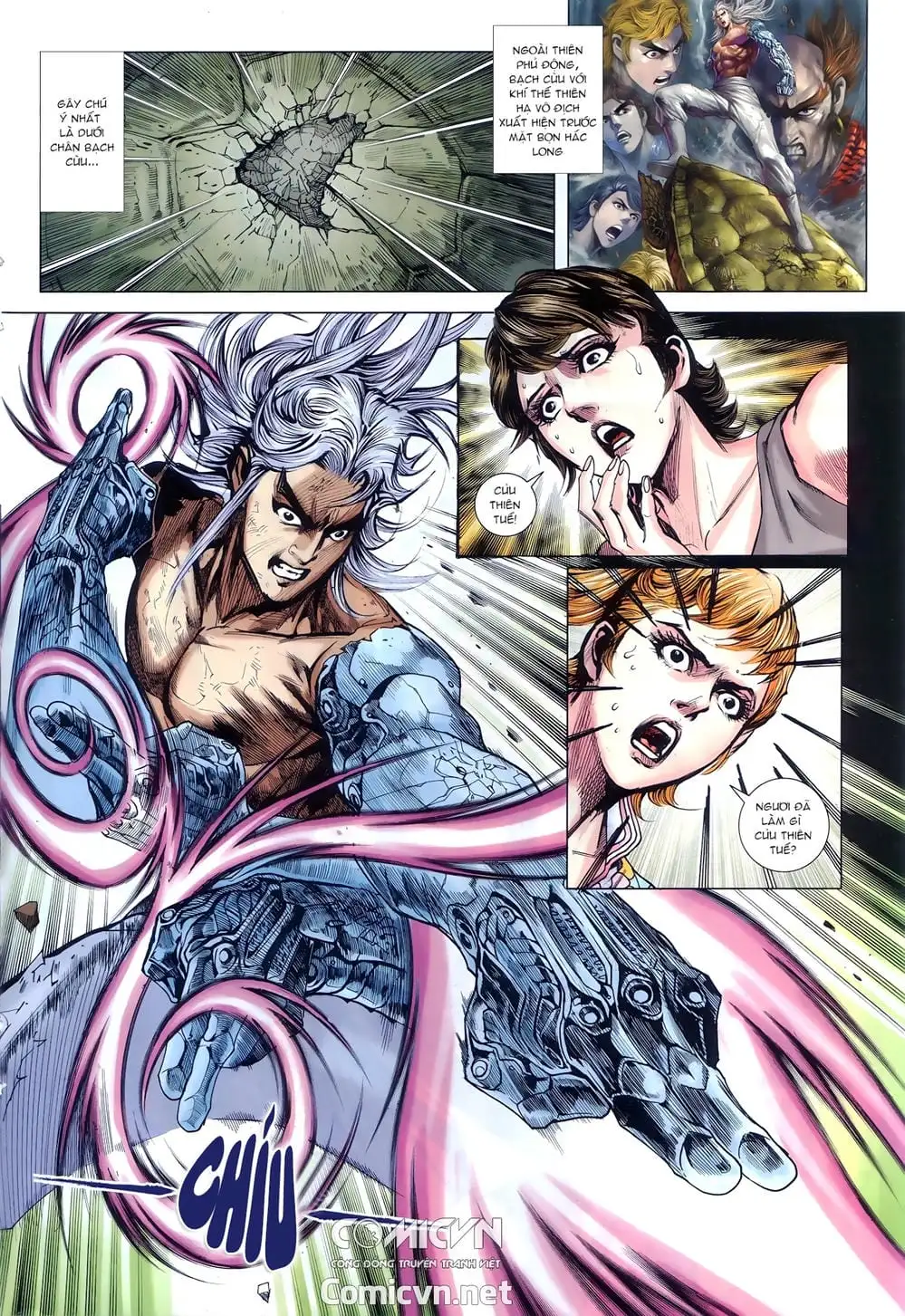 Truyện Tranh Tân Tác Long Hổ Môn trang 4