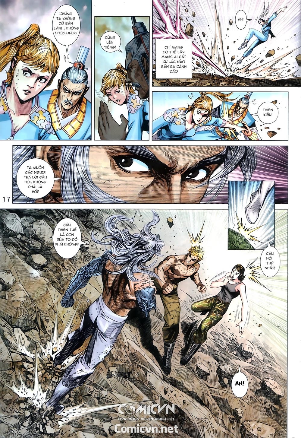 Truyện Tranh Tân Tác Long Hổ Môn trang 4