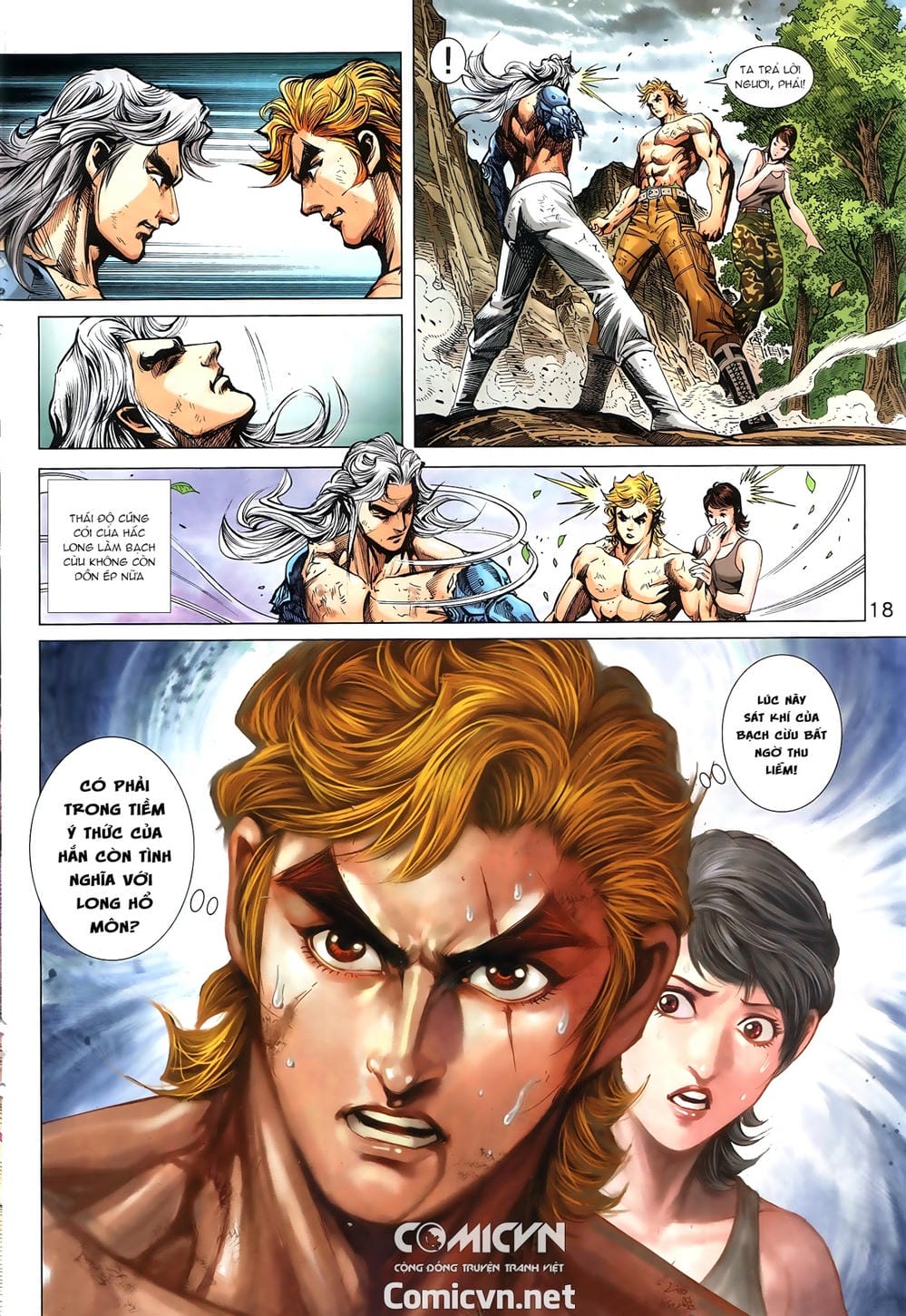 Truyện Tranh Tân Tác Long Hổ Môn trang 4