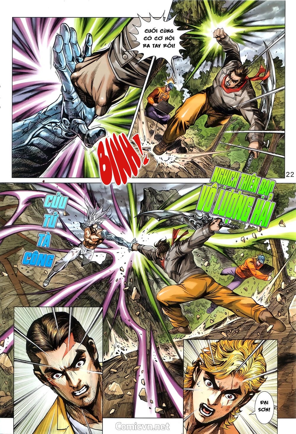 Truyện Tranh Tân Tác Long Hổ Môn trang 4