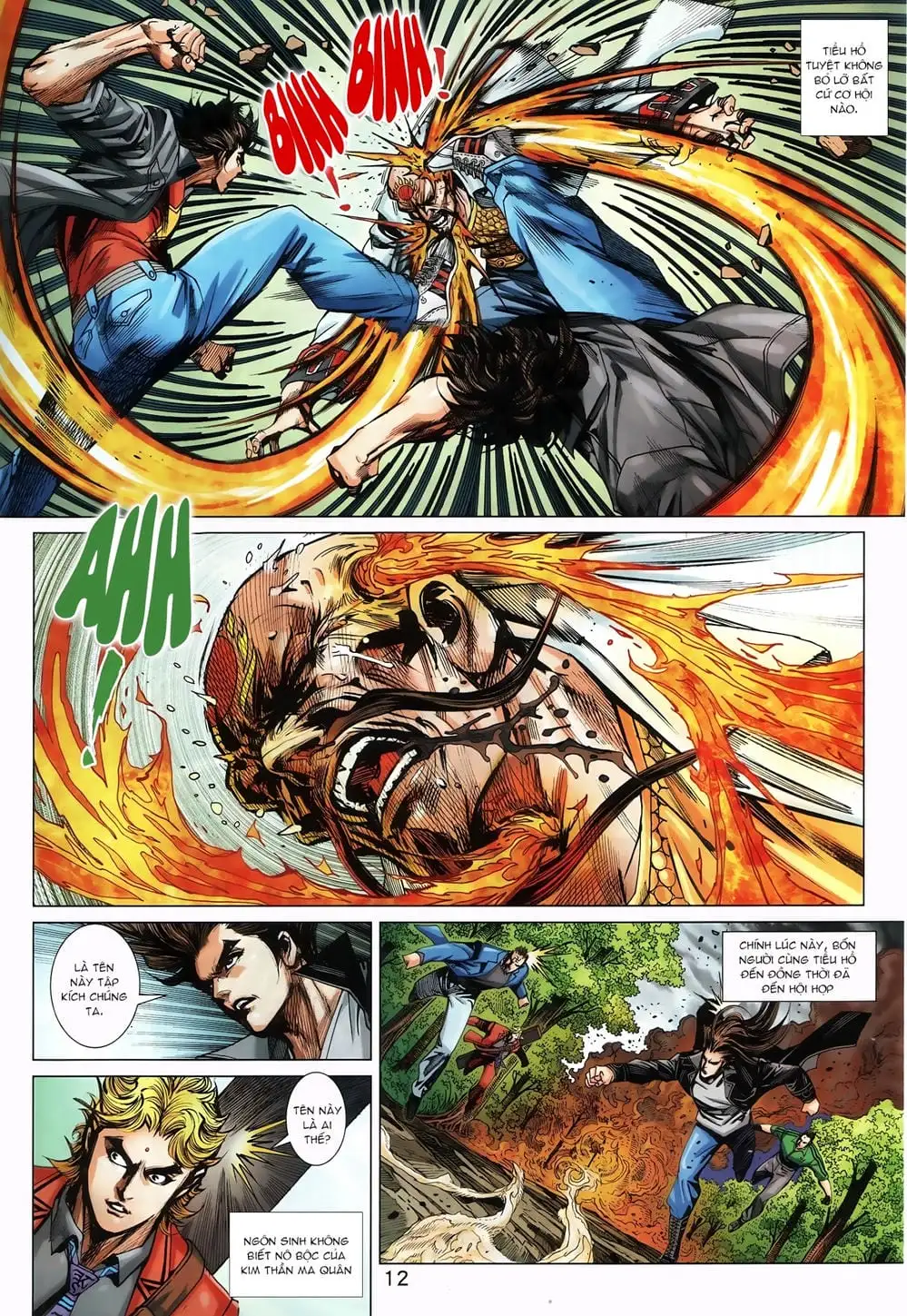 Truyện Tranh Tân Tác Long Hổ Môn trang 4