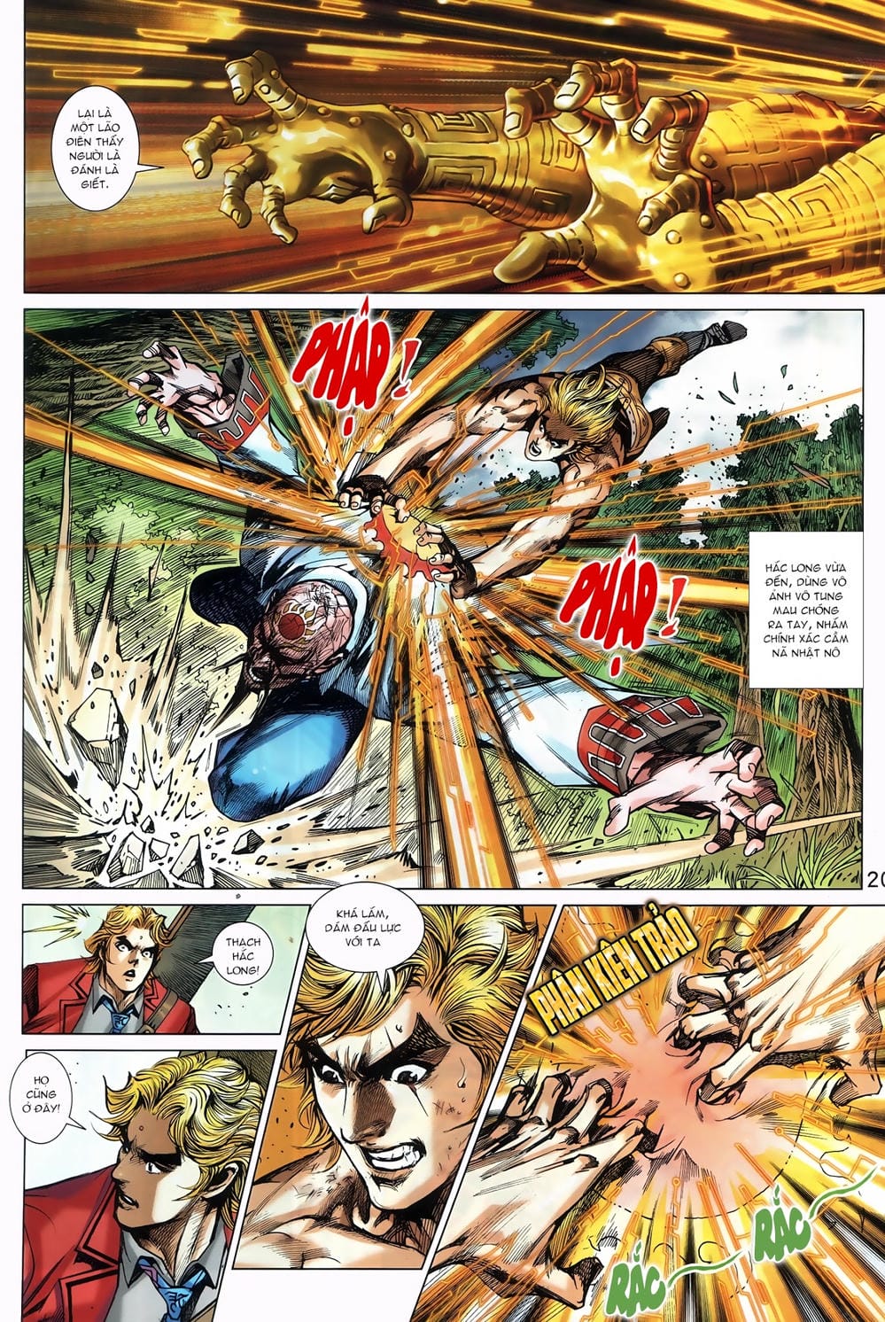 Truyện Tranh Tân Tác Long Hổ Môn trang 4