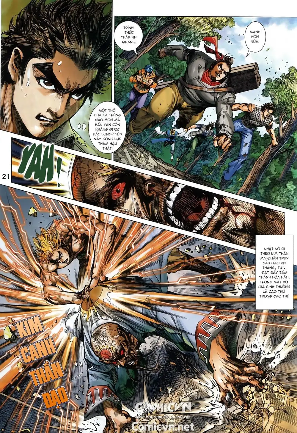 Truyện Tranh Tân Tác Long Hổ Môn trang 4