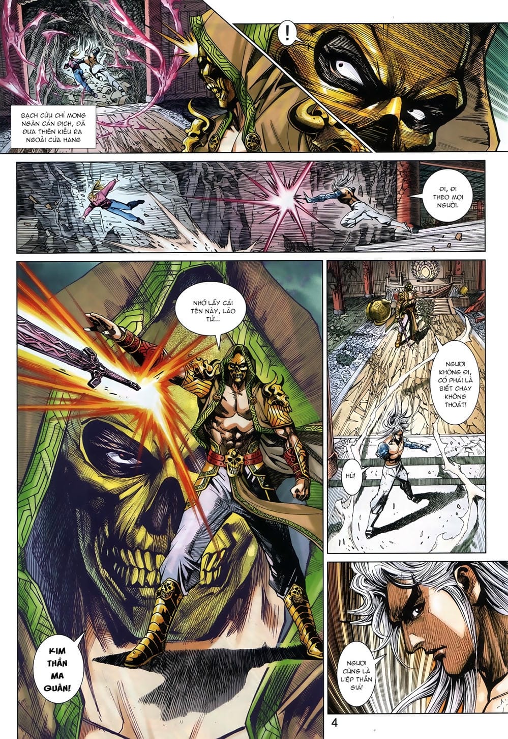 Truyện Tranh Tân Tác Long Hổ Môn trang 4