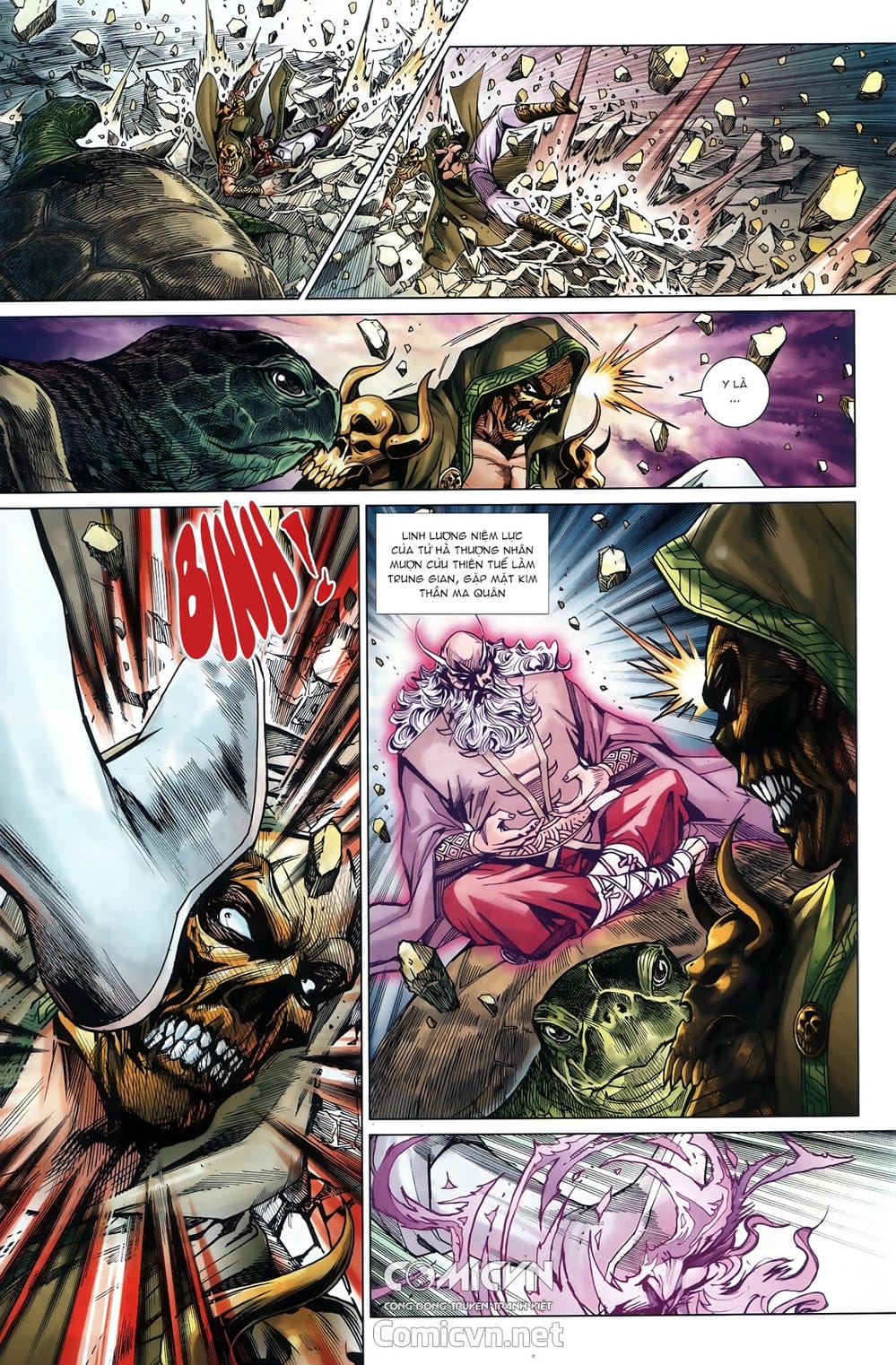 Truyện Tranh Tân Tác Long Hổ Môn trang 4