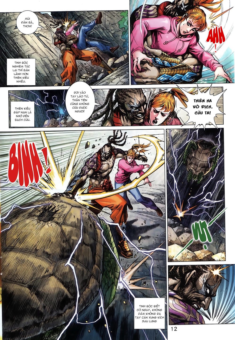 Truyện Tranh Tân Tác Long Hổ Môn trang 4