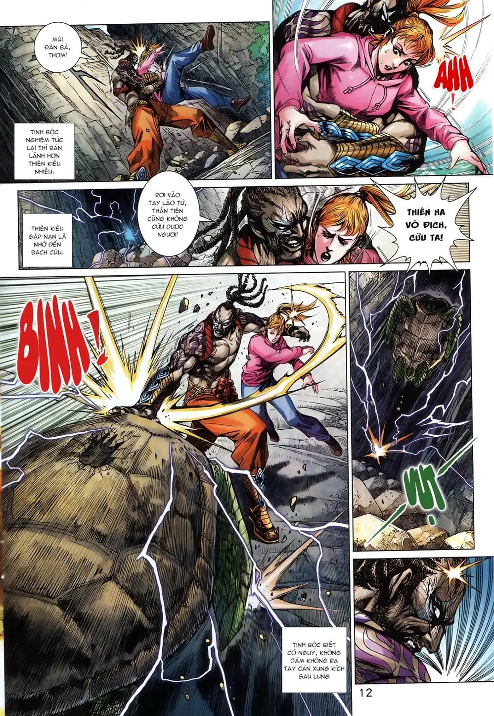 Truyện Tranh Tân Tác Long Hổ Môn trang 4