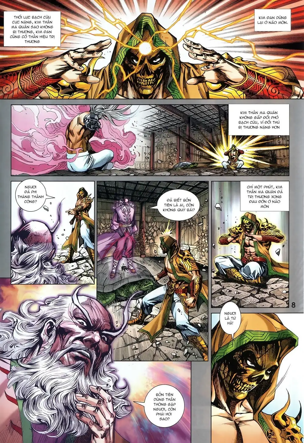 Truyện Tranh Tân Tác Long Hổ Môn trang 4