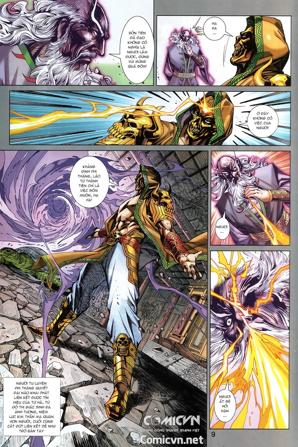 Truyện Tranh Tân Tác Long Hổ Môn trang 4