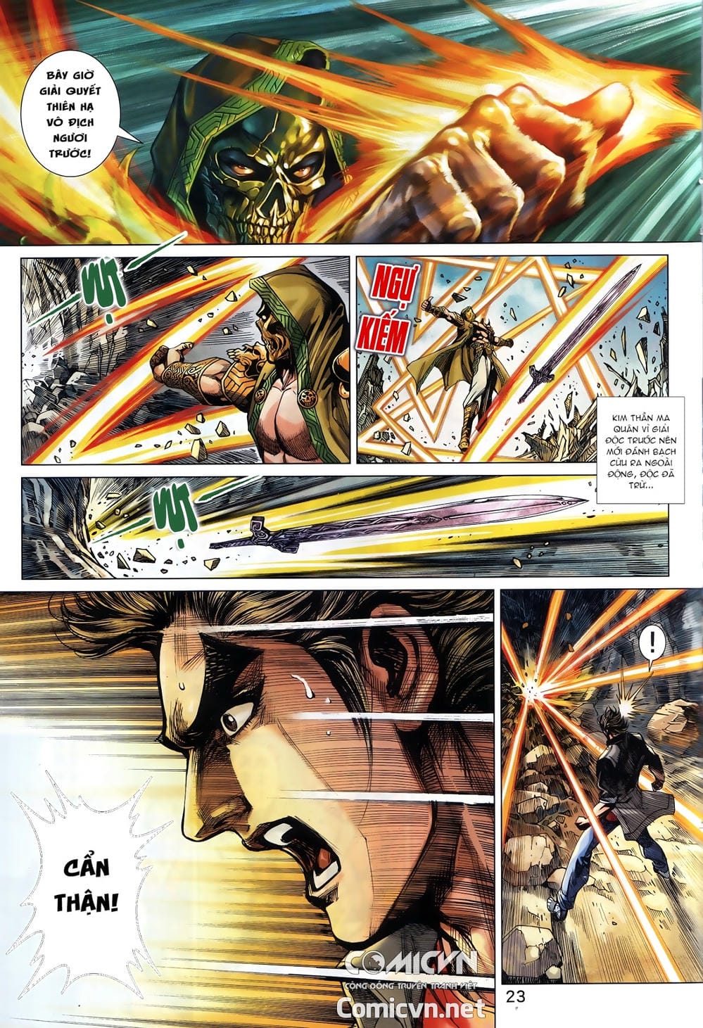 Truyện Tranh Tân Tác Long Hổ Môn trang 4