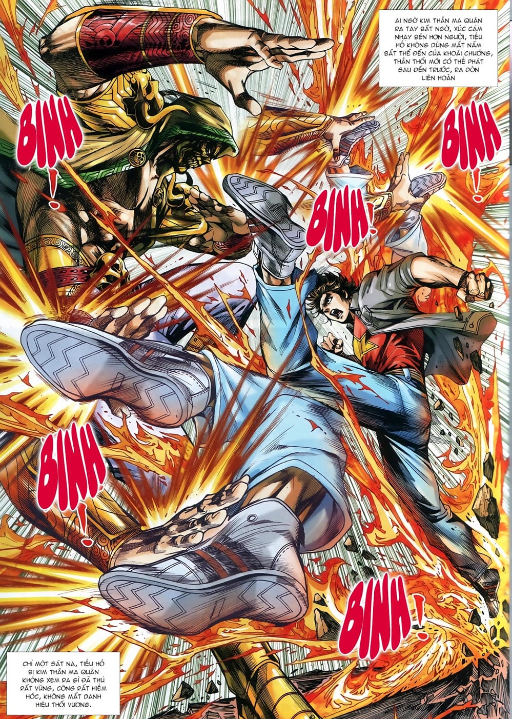 Truyện Tranh Tân Tác Long Hổ Môn trang 4