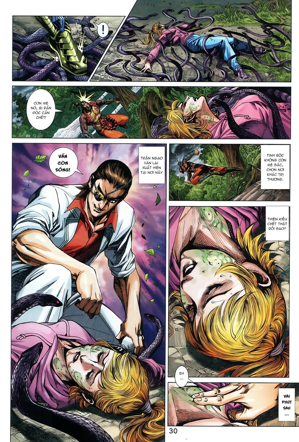 Truyện Tranh Tân Tác Long Hổ Môn trang 4