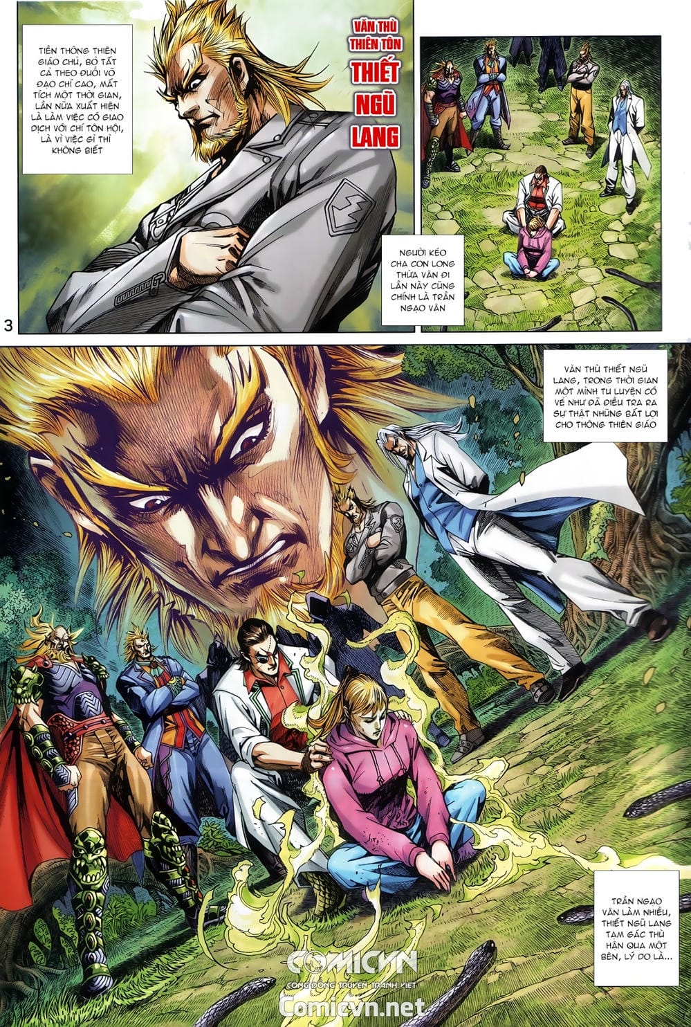 Truyện Tranh Tân Tác Long Hổ Môn trang 4