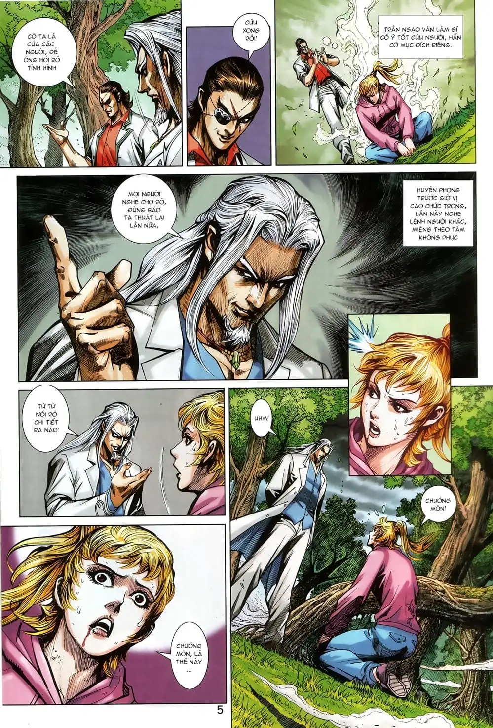 Truyện Tranh Tân Tác Long Hổ Môn trang 4