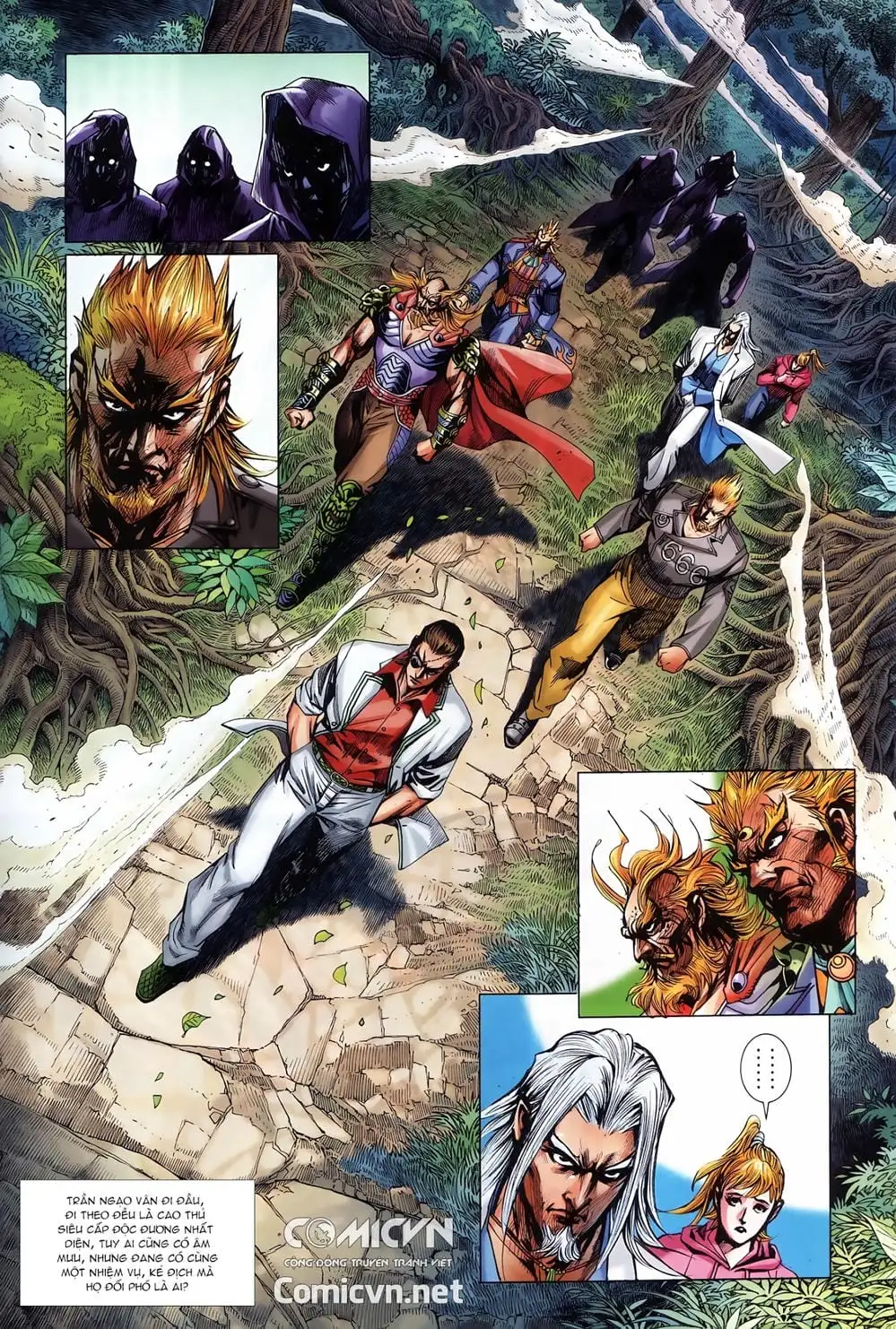 Truyện Tranh Tân Tác Long Hổ Môn trang 4