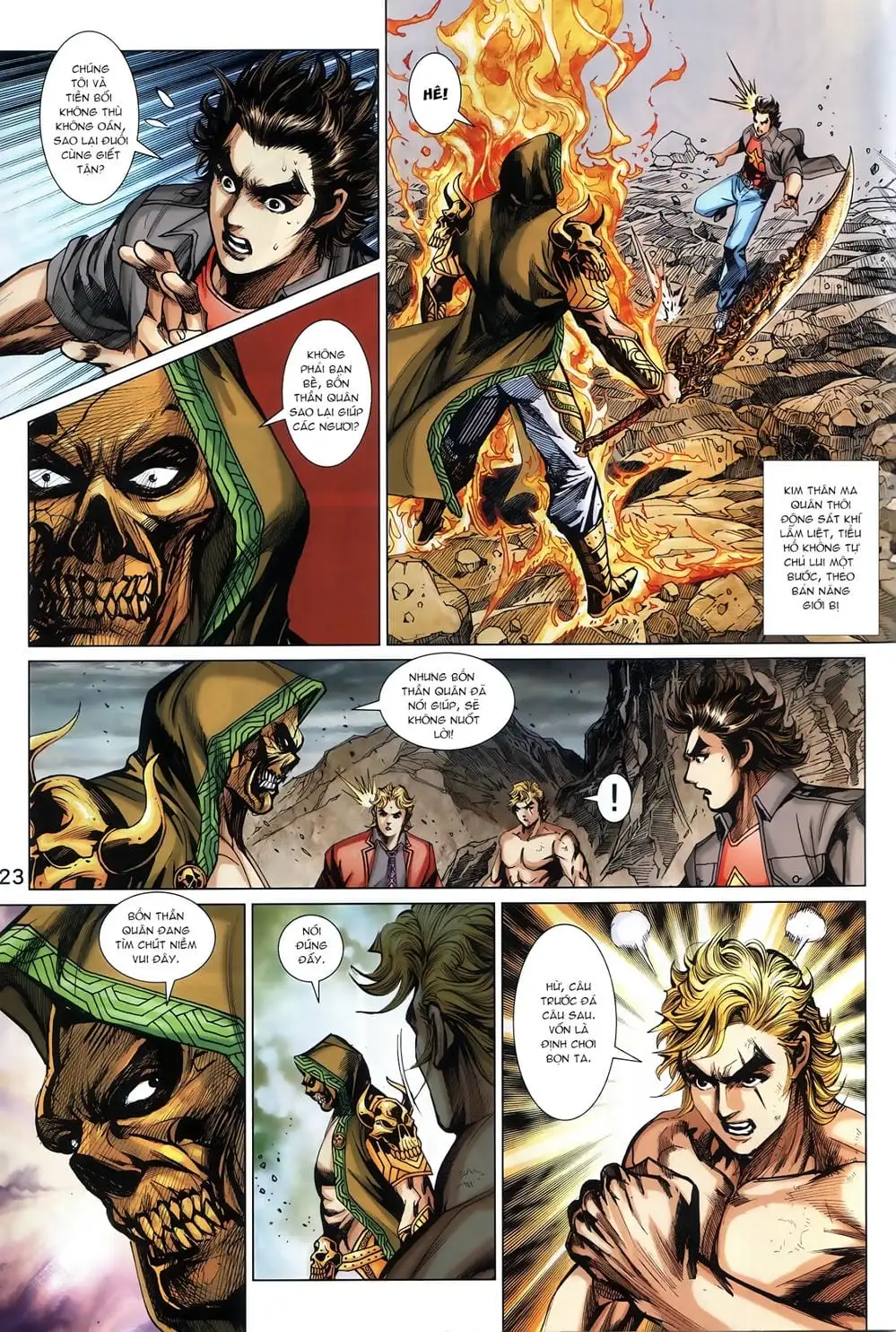 Truyện Tranh Tân Tác Long Hổ Môn trang 4