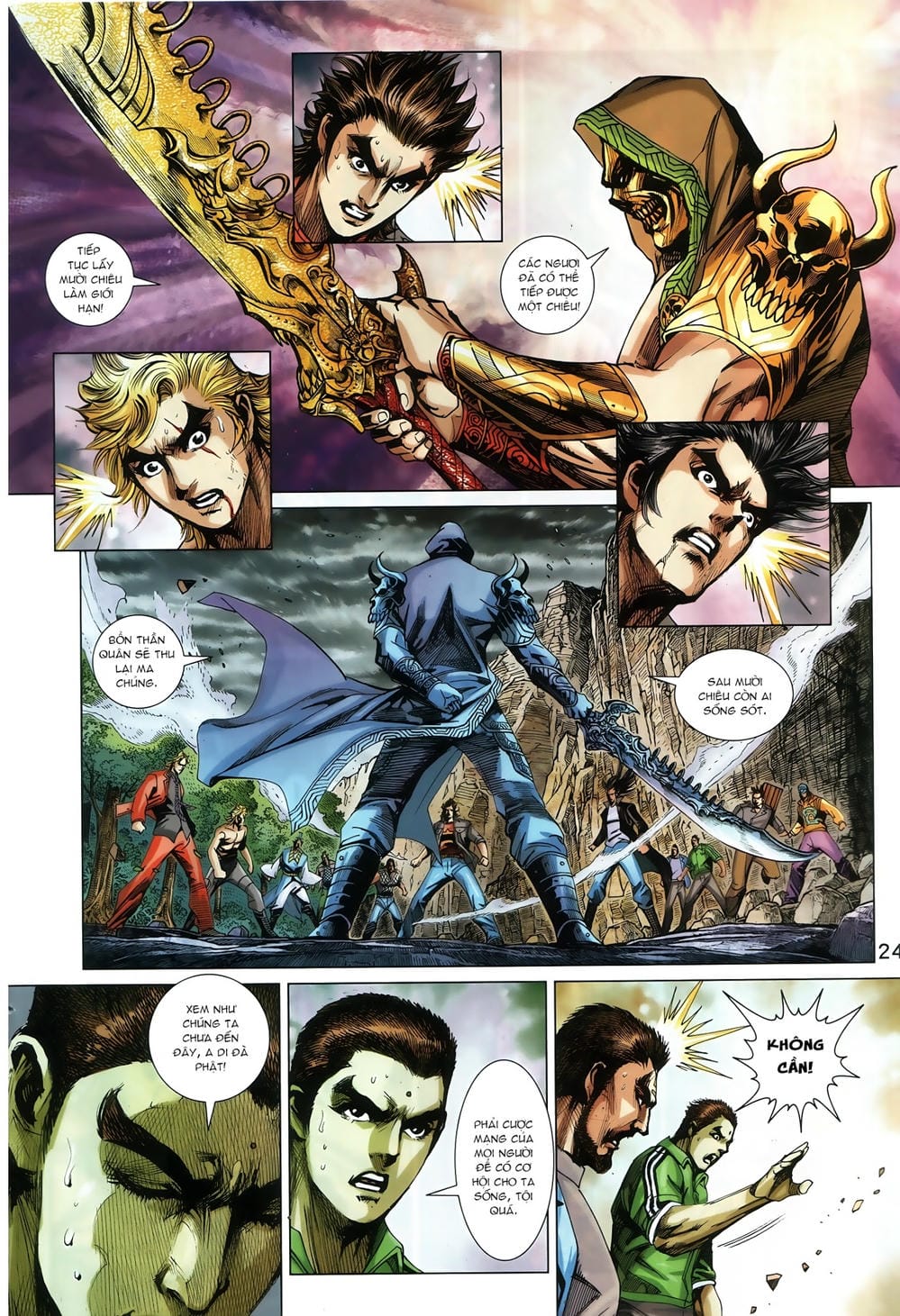 Truyện Tranh Tân Tác Long Hổ Môn trang 4