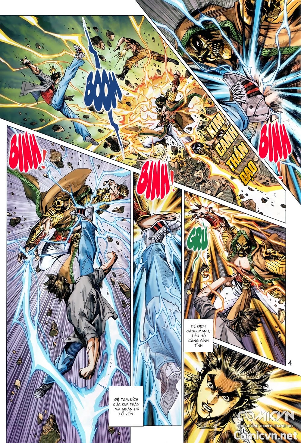 Truyện Tranh Tân Tác Long Hổ Môn trang 4