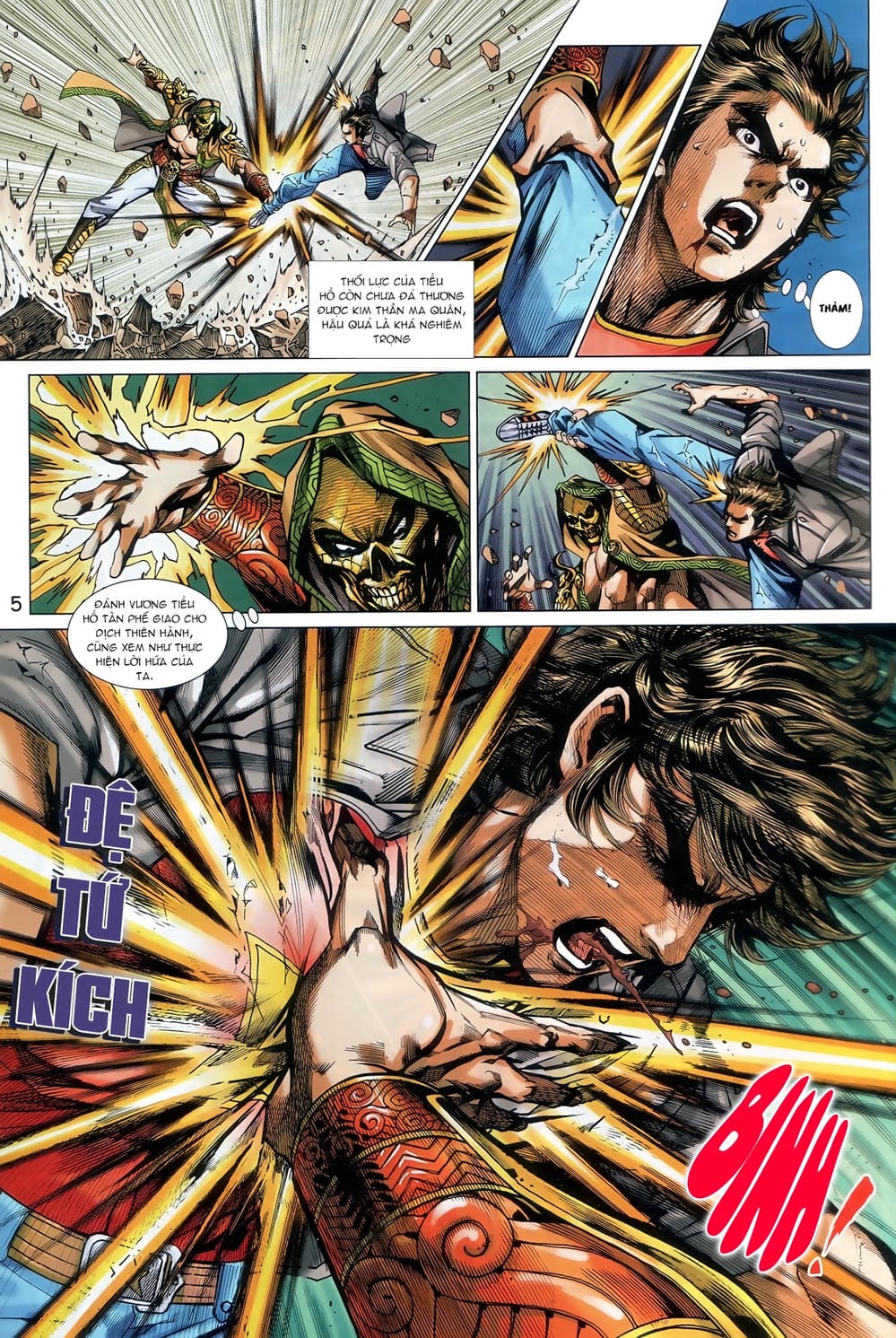 Truyện Tranh Tân Tác Long Hổ Môn trang 4