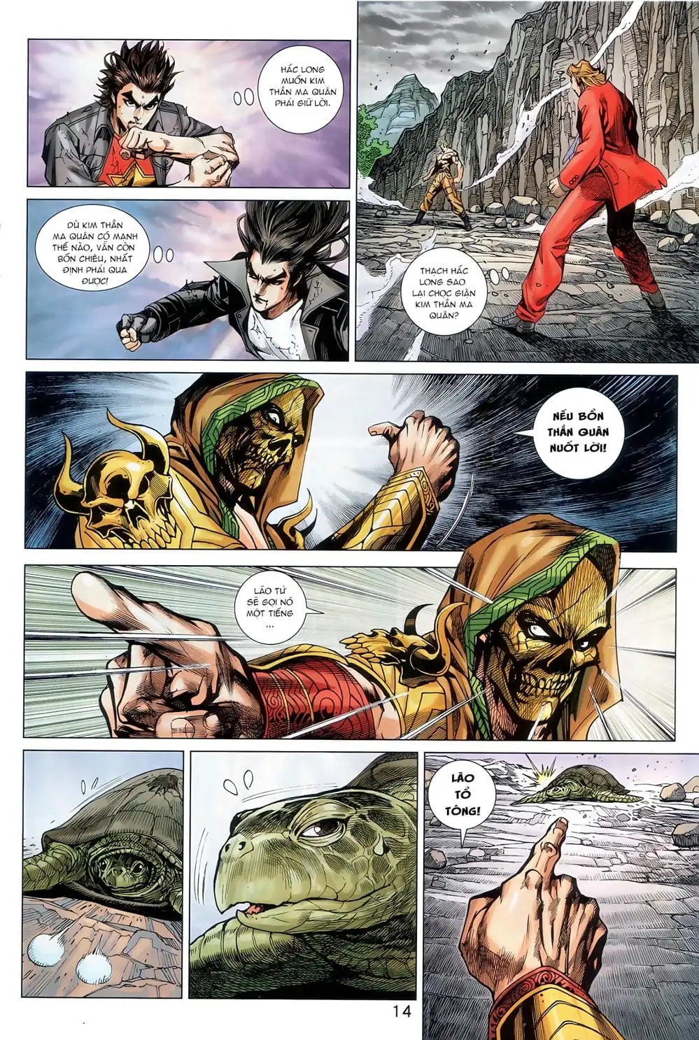 Truyện Tranh Tân Tác Long Hổ Môn trang 4