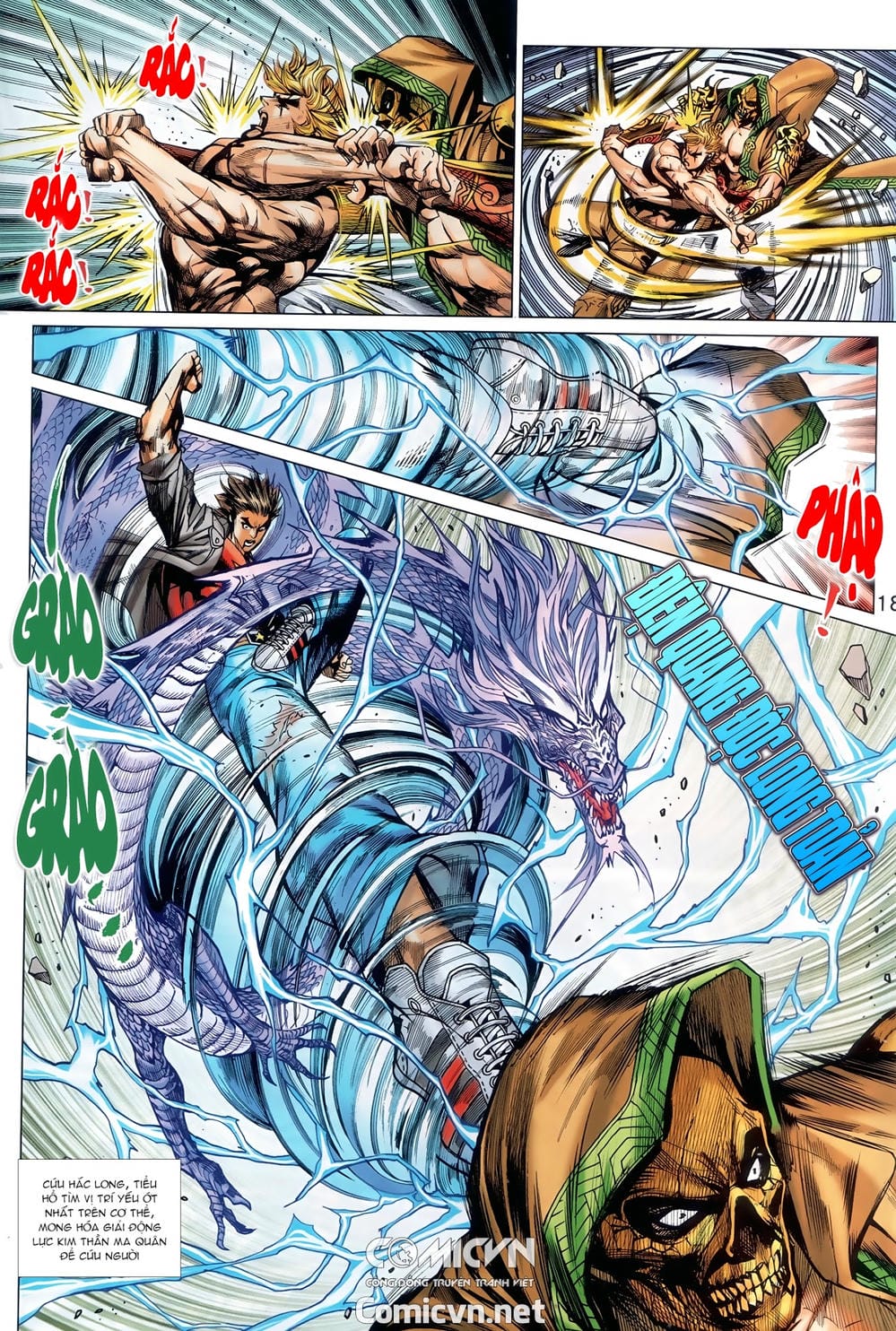 Truyện Tranh Tân Tác Long Hổ Môn trang 4