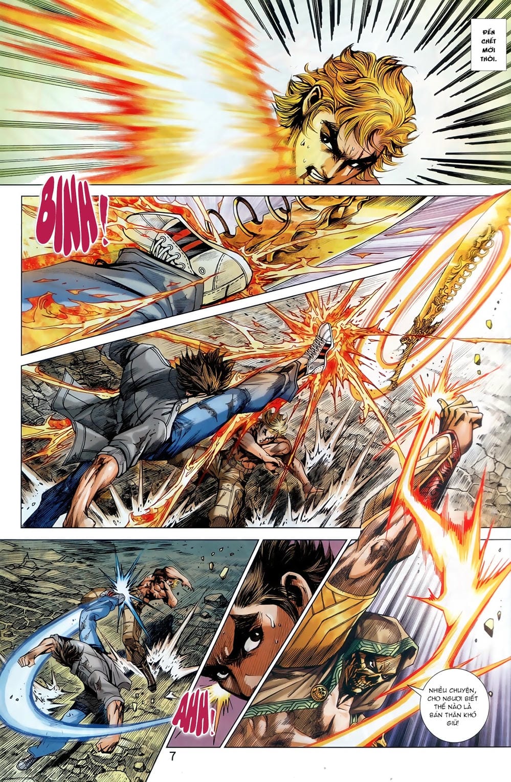 Truyện Tranh Tân Tác Long Hổ Môn trang 4