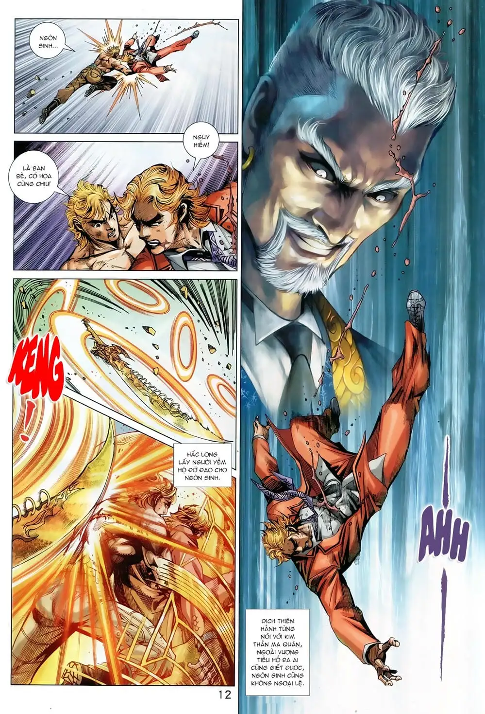 Truyện Tranh Tân Tác Long Hổ Môn trang 4