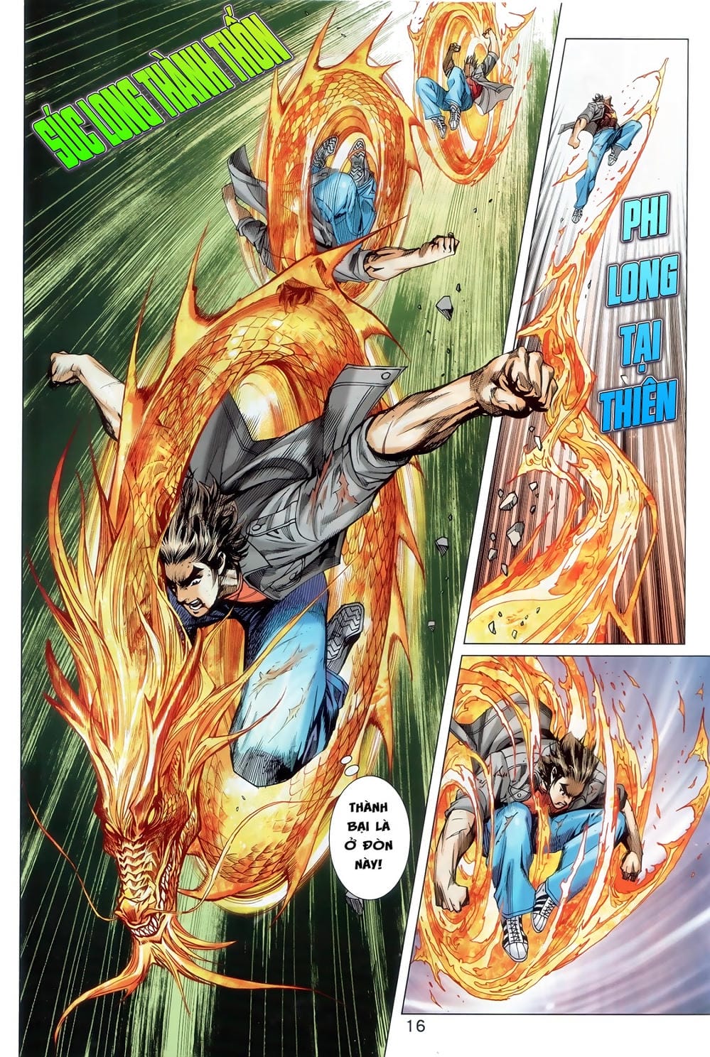 Truyện Tranh Tân Tác Long Hổ Môn trang 4
