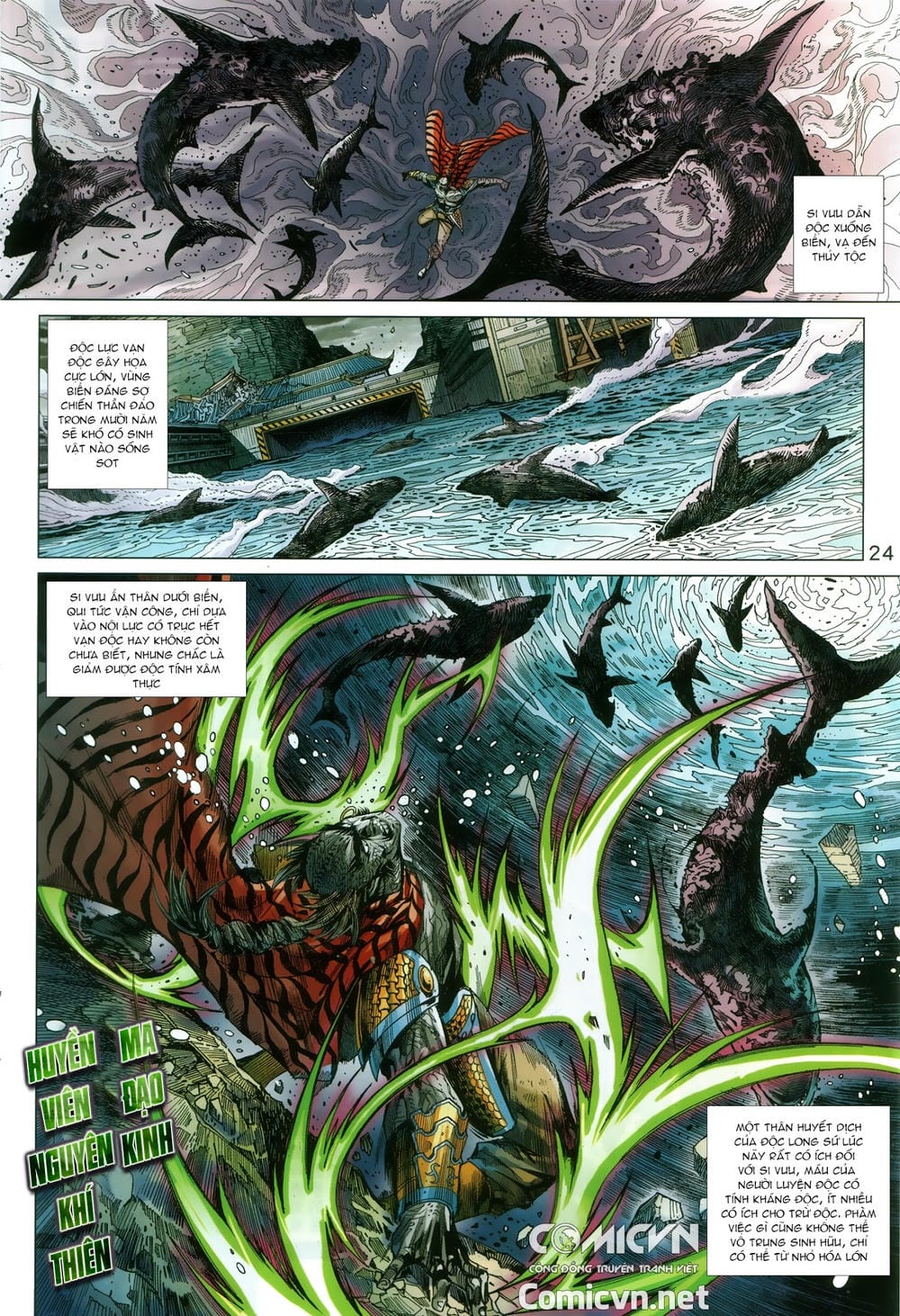 Truyện Tranh Tân Tác Long Hổ Môn trang 4