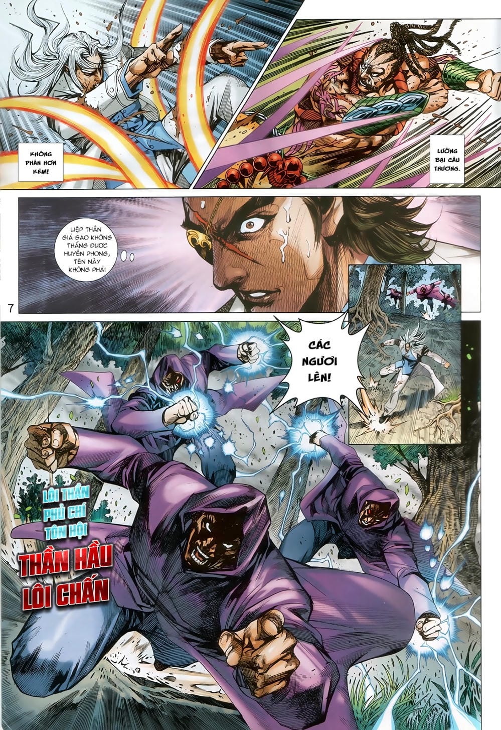 Truyện Tranh Tân Tác Long Hổ Môn trang 4