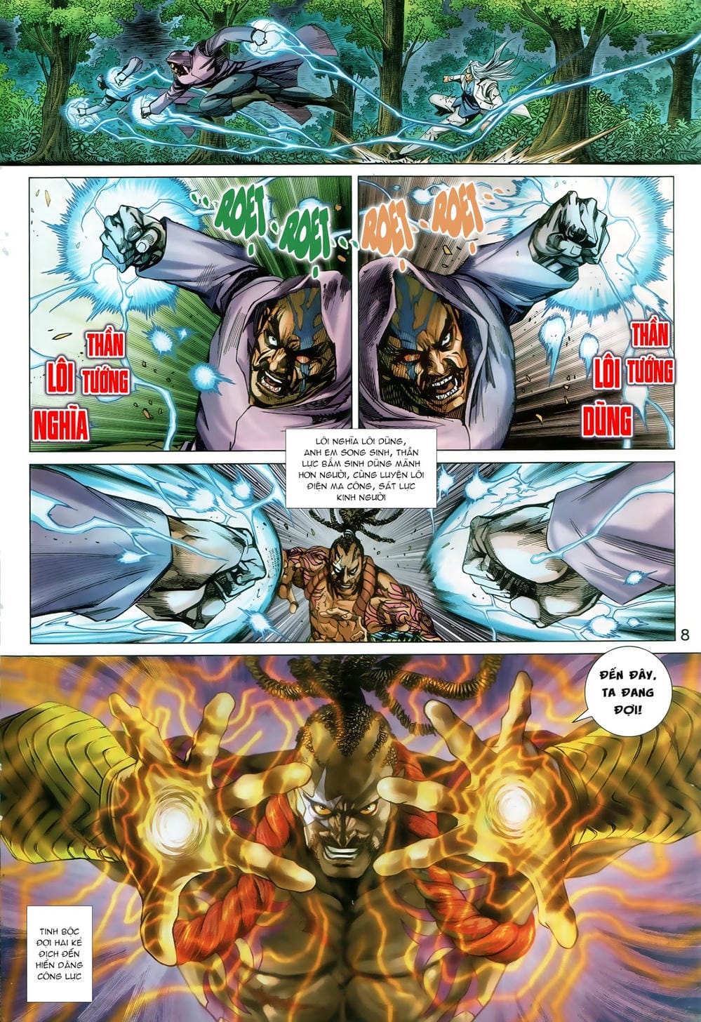 Truyện Tranh Tân Tác Long Hổ Môn trang 4