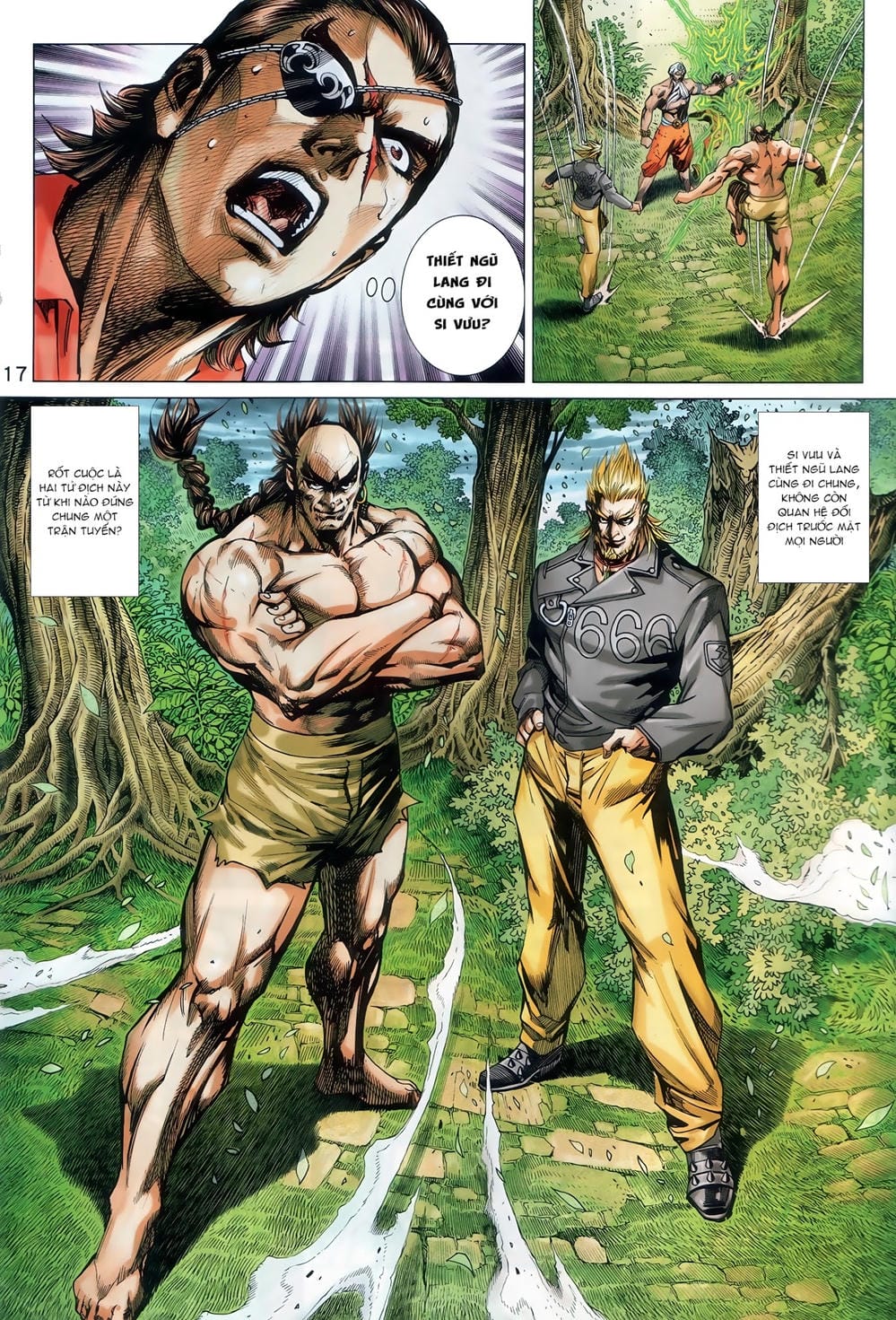 Truyện Tranh Tân Tác Long Hổ Môn trang 4