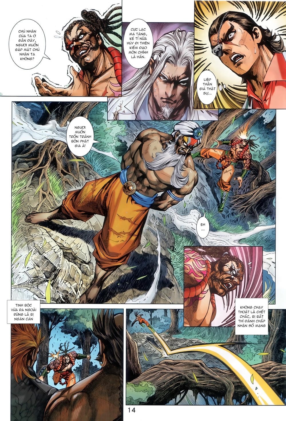 Truyện Tranh Tân Tác Long Hổ Môn trang 4