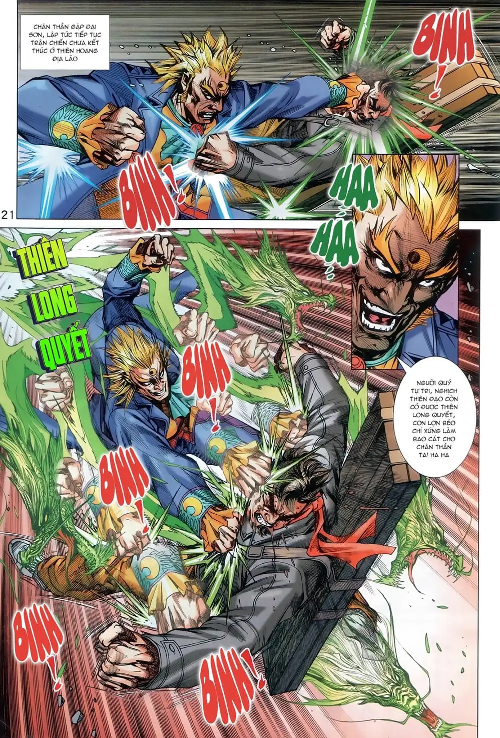 Truyện Tranh Tân Tác Long Hổ Môn trang 4