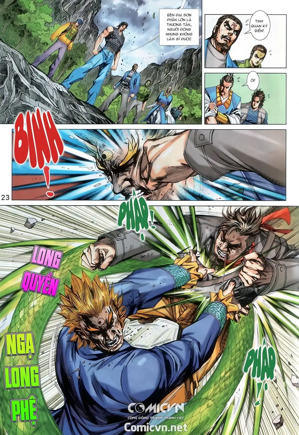 Truyện Tranh Tân Tác Long Hổ Môn trang 4