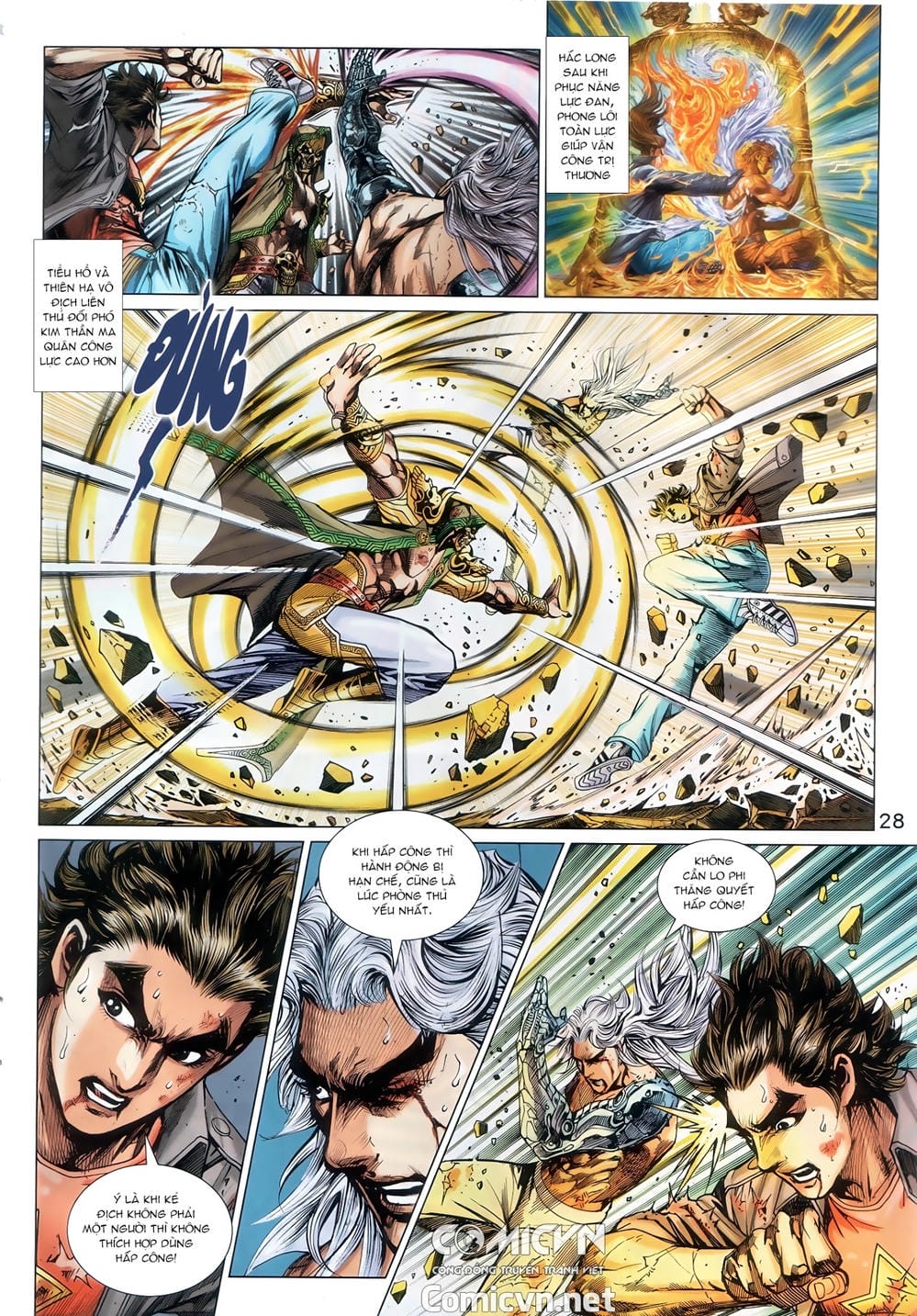 Truyện Tranh Tân Tác Long Hổ Môn trang 4