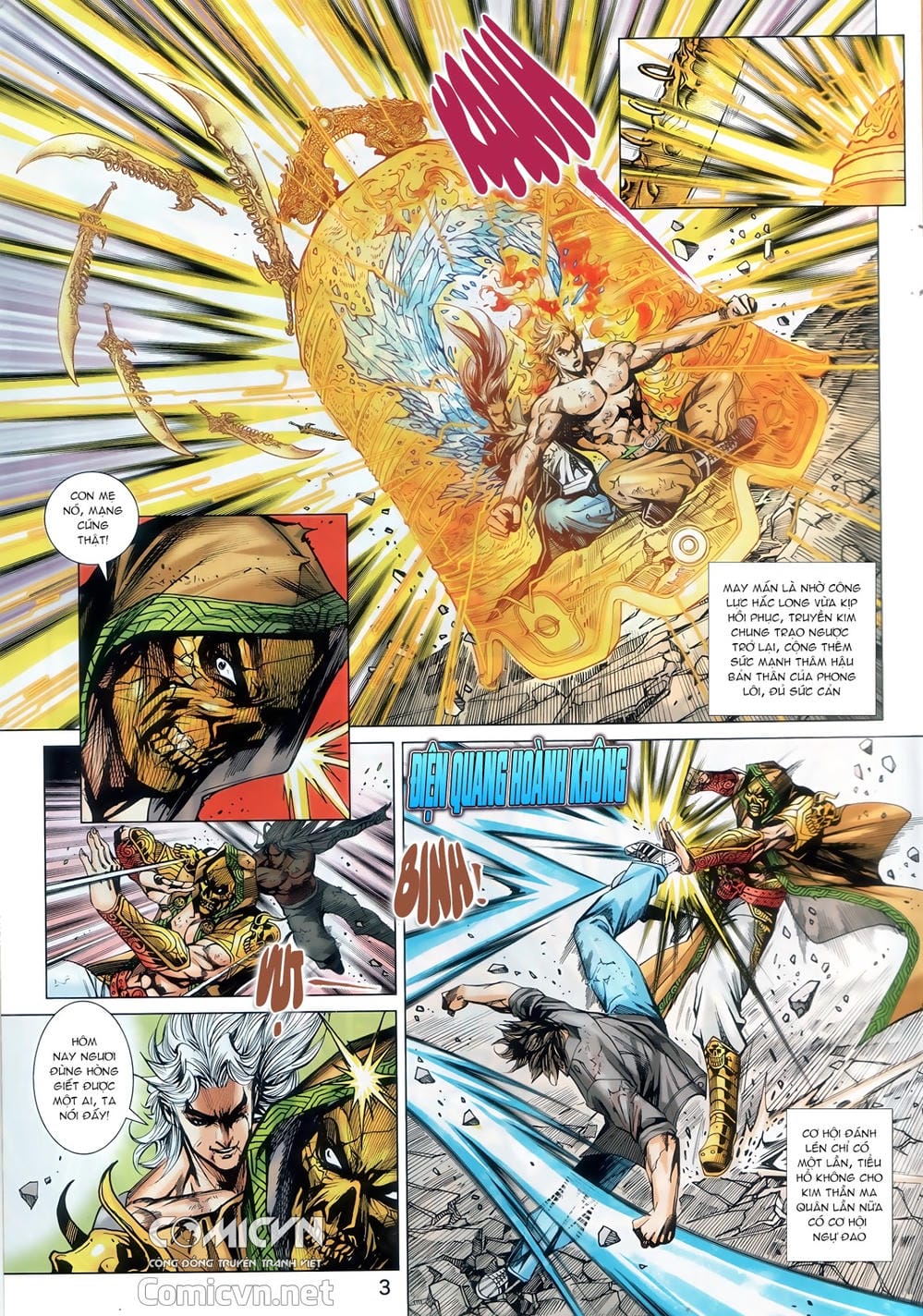 Truyện Tranh Tân Tác Long Hổ Môn trang 4