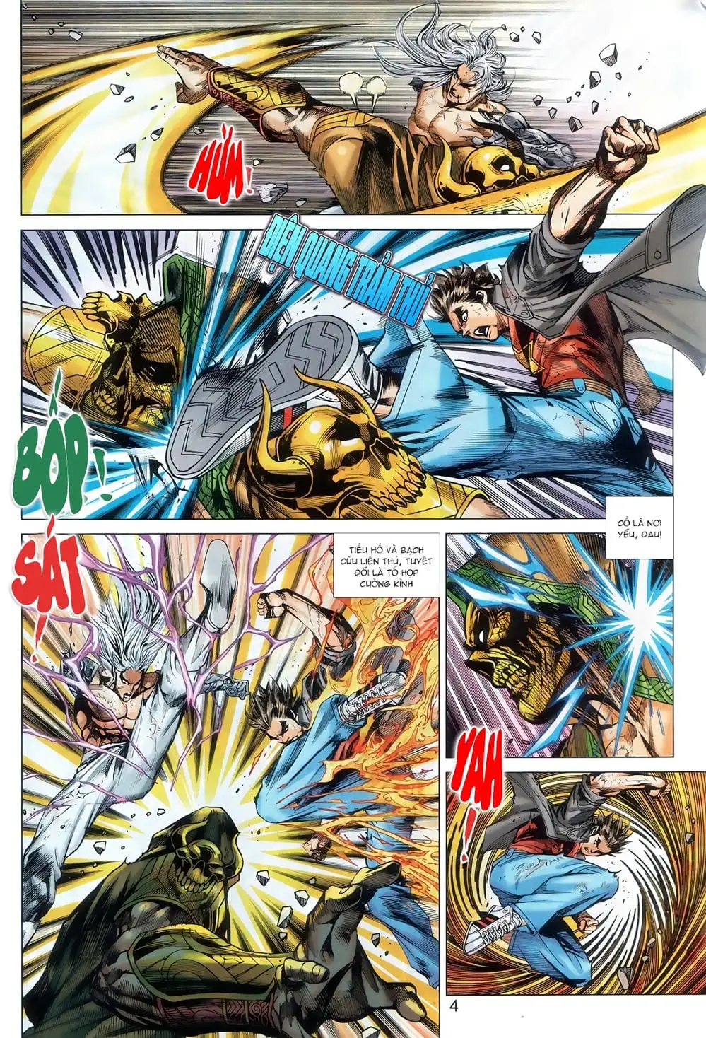 Truyện Tranh Tân Tác Long Hổ Môn trang 4
