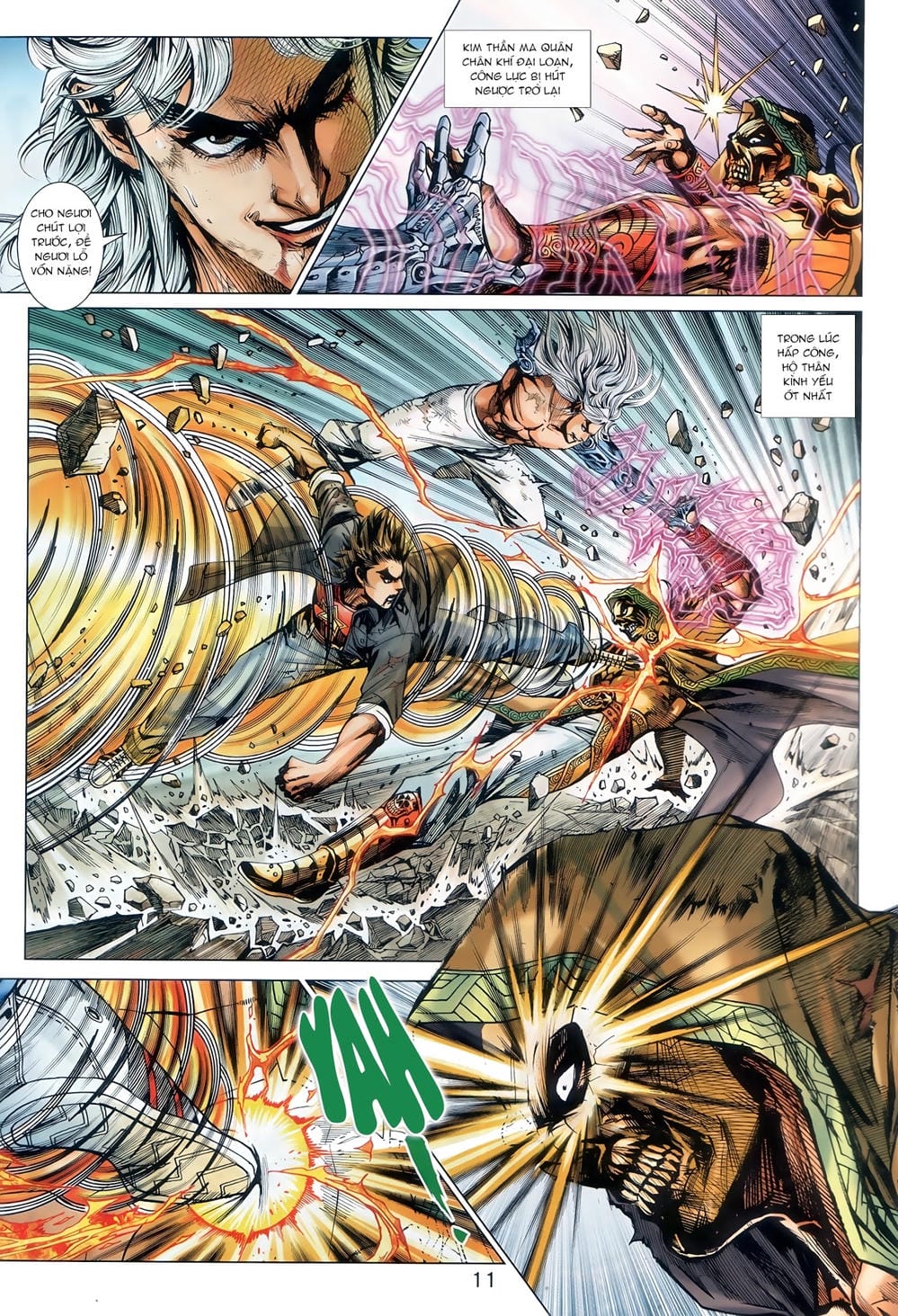 Truyện Tranh Tân Tác Long Hổ Môn trang 4