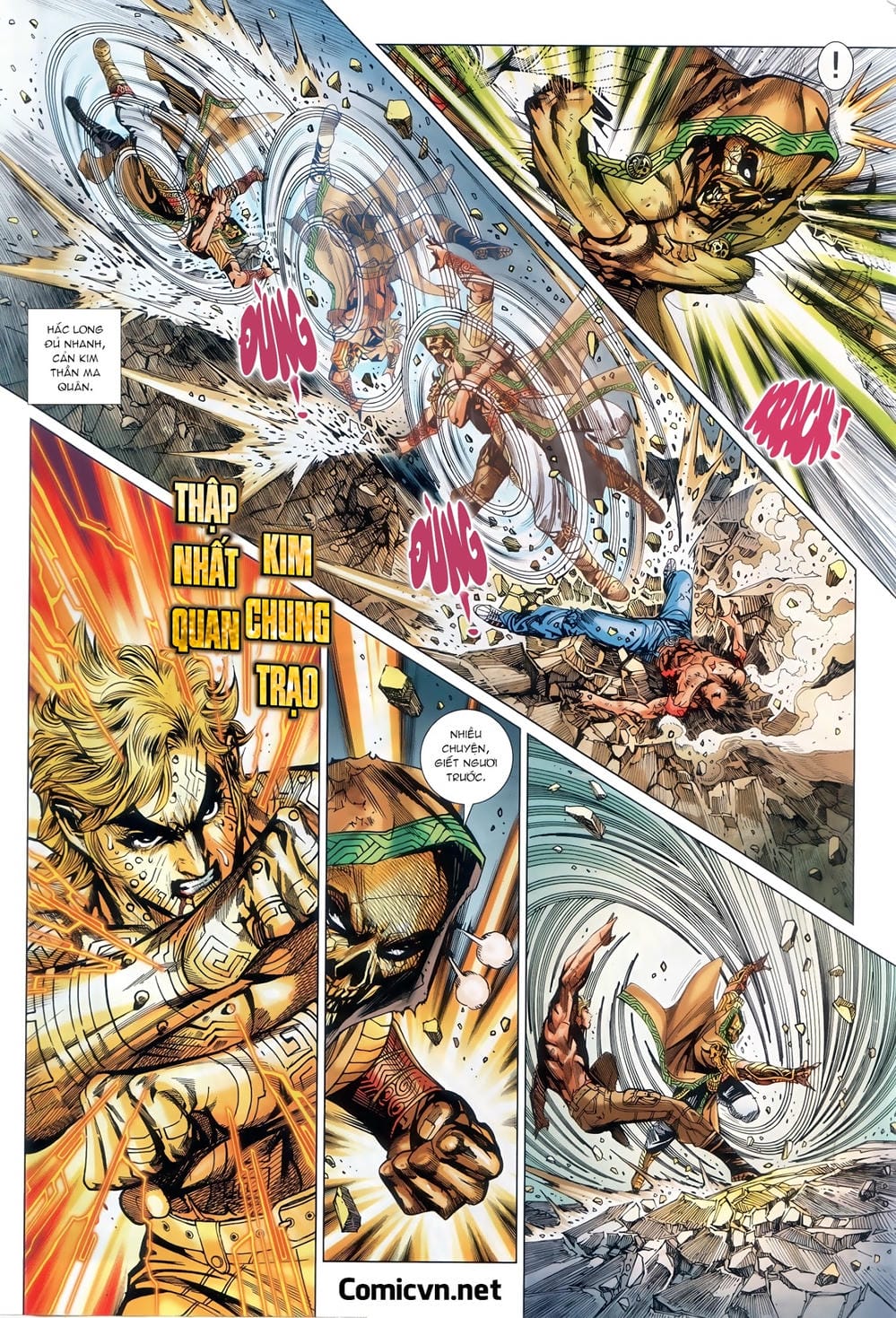 Truyện Tranh Tân Tác Long Hổ Môn trang 4