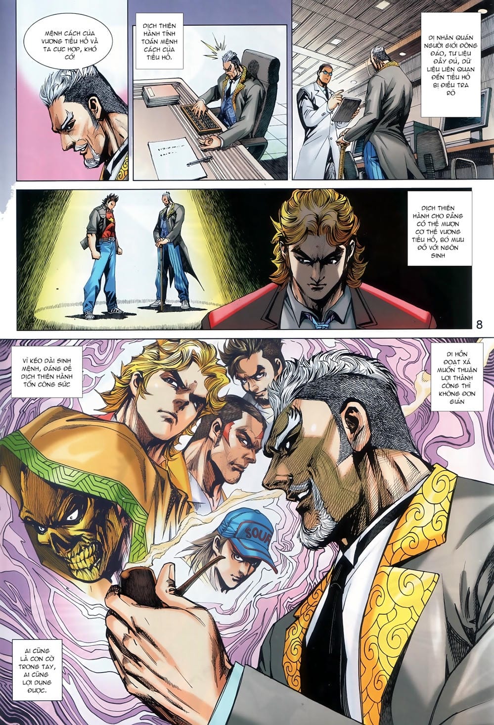 Truyện Tranh Tân Tác Long Hổ Môn trang 4