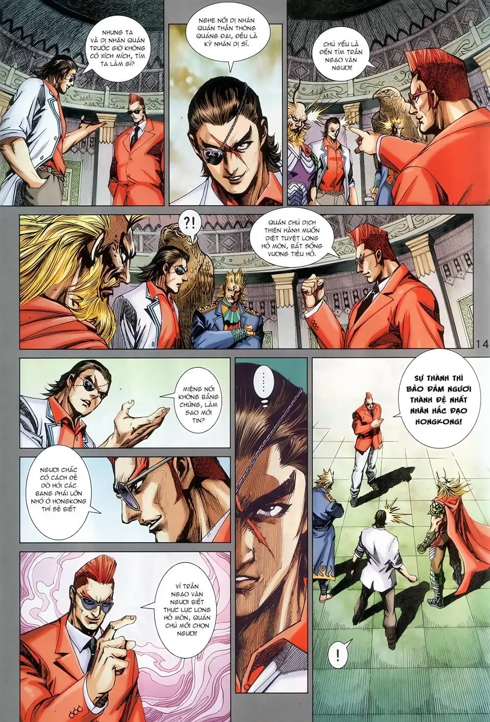 Truyện Tranh Tân Tác Long Hổ Môn trang 4