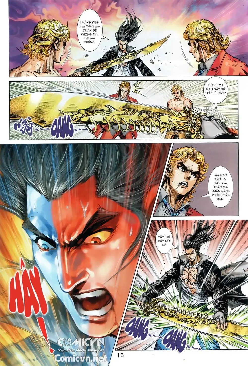 Truyện Tranh Tân Tác Long Hổ Môn trang 4